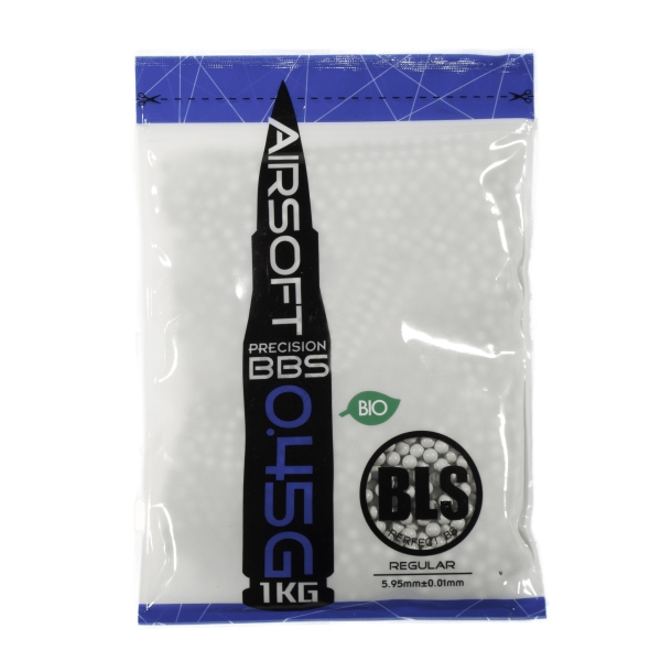 BLS Airsoft BIO BBs BLS 0,45g 2222pcs White